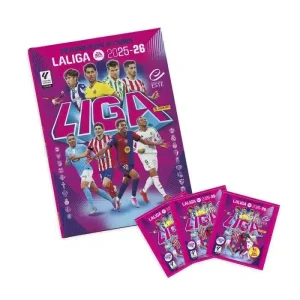 Liga Este 2025/26 - Pack Album + Revista + 3 sobres - Colección Oficial Panini