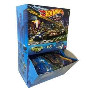 Caja HOT WHEELS MISTERY MODELS 1 formula 1 , 24 unidades
