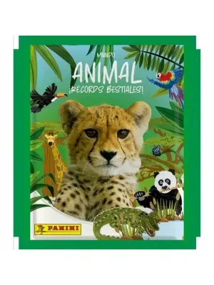 Sobre Animales los Records – Panini Cromos