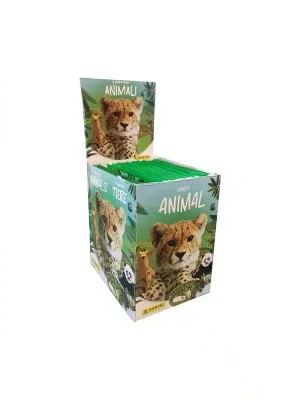 Cajita 50 Sobres Animales los Records – Panini Cromos