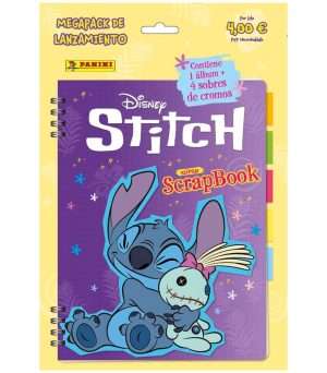 Cartón Stitch 2025 (2) (Álbum + 4 Sobres) de Panini Cromos
