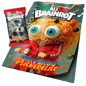 Italian Brainrot TCG Serie Alpha Album + Sobre