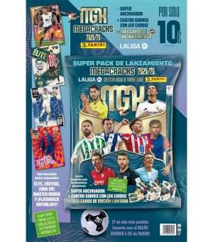 Megapacks Megacracks 2025/26 (Arch.+ 4 Sobres + 3 C.E.) de Panini Cromos